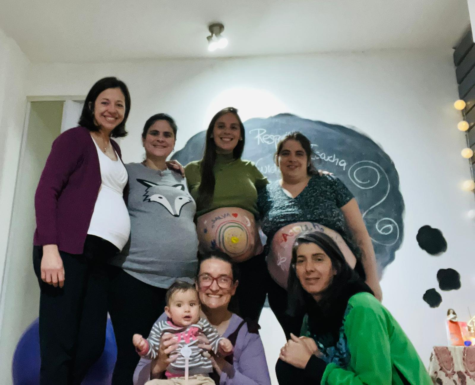Catherine con familias